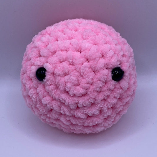 Crochet Stress Ball - Pale Pink