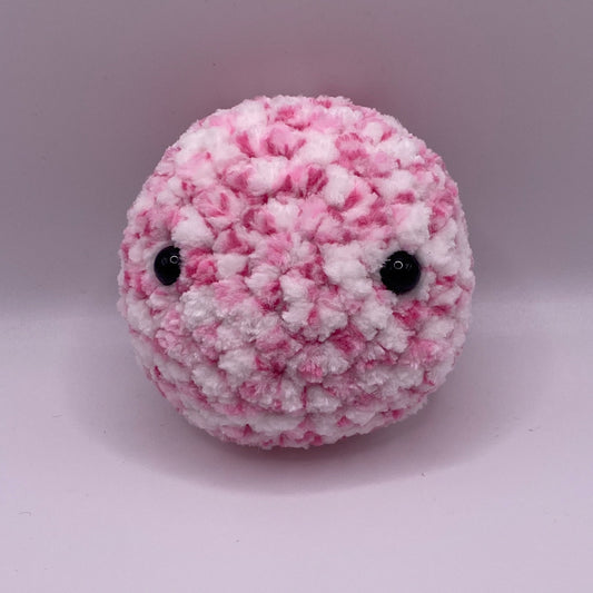 Crochet Stress Ball - Multi Pink