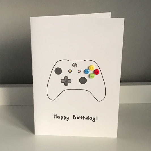 Controller - Happy Birthday Card