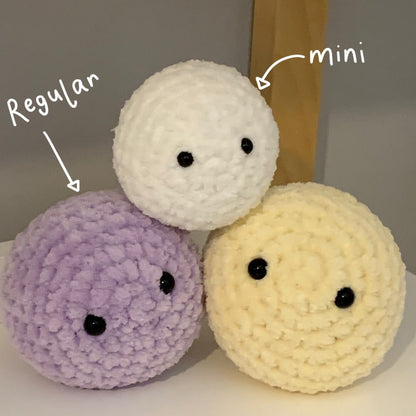 Crochet Stress Ball - Multi Pink