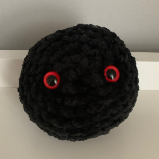 Crochet Stress Ball - Black
