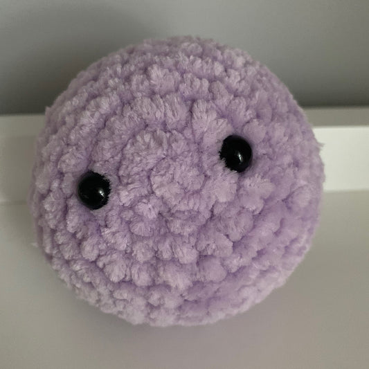 Crochet Stress Ball - Purple